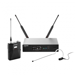 舒爾SHURE QLXD14/MX153T 一拖一數字無線領夾話筒