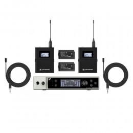 森海塞爾 SENNHEISER EW-DX MKE2 雙通道數字無線領夾套裝（心形）